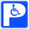 Wheelchair parking