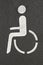 Wheelchair pictogram