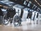 Wheelchair prepare for disability passenger at Airport Airline Check in counter