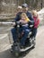 Wheelchair Ride With Grandpa