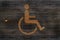 Wheelchair sign