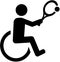 Wheelchair Tennis pictogram