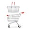 Wheeled Shopping Trolley And Basket