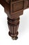 Wheeled Wooden Leg of an Antique Furniture