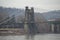 Wheeling West Virginia suspension bridge