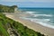 Where the Anatori river flows into the ocean. New Zealand, South Island