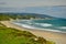 Where the Anatori river flows into the ocean. New Zealand, South Island