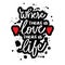 Where there is love there is life. Hand lettering.