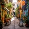 Whimsical Alleyway in Tel Aviv: Hidden Gems and Vibrant Street Art