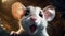 Whimsical Animated Mouse A Joyful Journey In Raphael Lacoste\\\'s Style