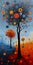 Whimsical Autumn: A Colorful Exploration of Nature\\\'s Dance in th