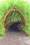 Whimsical Bamboo Tunnel in Children Amusement Park