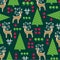 Whimsical Christmas pattern