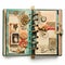 Whimsical and Colorful Scrapbook Overflowing with Treasured Memories