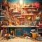 Whimsical DIY Workshop: Where Everyday Objects Come to Life