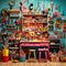 Whimsical DIY Workshop: Where Everyday Objects Come to Life