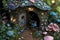 Whimsical fairy garden, where imagination and magic come alive Generated by Ai