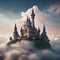 A whimsical fairytale castle in the clouds, with turrets and spires reaching towards the sky, embodying fantasy and imagination2