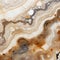Whimsical And Fantastical Brown And Tan Marble With Mystic Mechanisms