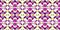 Whimsical geometric pixel pattern. Playful fun kaleidoscopic pink wallpaper. Colorful summer vintage geo dot mosaic for