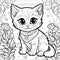 Whimsical Kitty Coloring Book: Playful Kids\\\' Fun