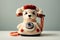 Whimsical Knitted Vintage Telephone Mascot