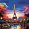 Whimsical Paris: Blending Iconic Landmarks with Fantasy