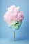 Whimsical Pastel Puffs: The Sweet Allure of Cotton Candy Dreams. Generative AI