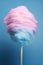 Whimsical Pastel Puffs: The Sweet Allure of Cotton Candy Dreams. Generative AI