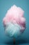 Whimsical Pastel Puffs: The Sweet Allure of Cotton Candy Dreams. Generative AI