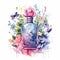 Whimsical Perfume Bottle Design Inspired by Secret Garden