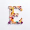 Whimsical Pill Art: The Letter Z Crafted With Charming Pills