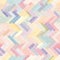 Whimsical Quilted Pastel Zigzagged Chevron Seamless Background