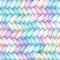 Whimsical Smocked Pattern In Pastel Colors