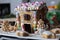 Whimsical Sweet House Cake: A Delectable Delight with Biscuit and Candy Facade