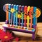 Whimsical and Vibrant Xylophone
