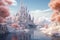 Whimsical winter landscapes with fantasy