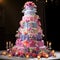 Whimsical Wonderland: A Playful Multi-tiered Wedding Cake