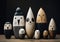 Whimsical Wooden Wonders: A Japanese-Inspired Family of Anthropo