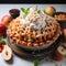 Whipped Cream Apple Pie: Layered Complexity With A Pop-culture Twist