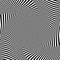 Whirl rotation movement illusion in abstract op art design