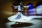 Whirling Dervishes. Sufi whirling dance with motion blur effect