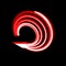 Whirlpool, black hole, radial lines with rotating distortion. Abstract spiral, vortex shape, element