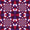 Whirly geometric seamless pattern.