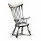 Whirring Contrivances: A Cartoon Drawing Of A Crisp Wooden Chair