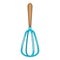 Whisk icon, cartoon style