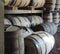 Whiskey barrels