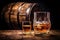 Whiskey drinks. You need to drink whiskey with ice then the whiskey tastes better of an oak barrel. Alcoholic drink with ice