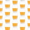 Whiskey in glass pixel art pattern seamless. Alcohol pixelated texture. 8 bit background