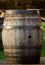 Whisky Barrel In A Pub Garden Scotland